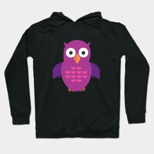 Purple & Purple Owl Hoodie